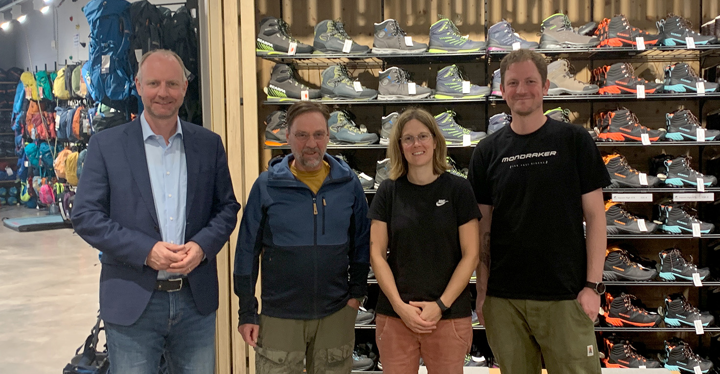 Zu Besuch bei Intersport Glaser in Freudenstadt