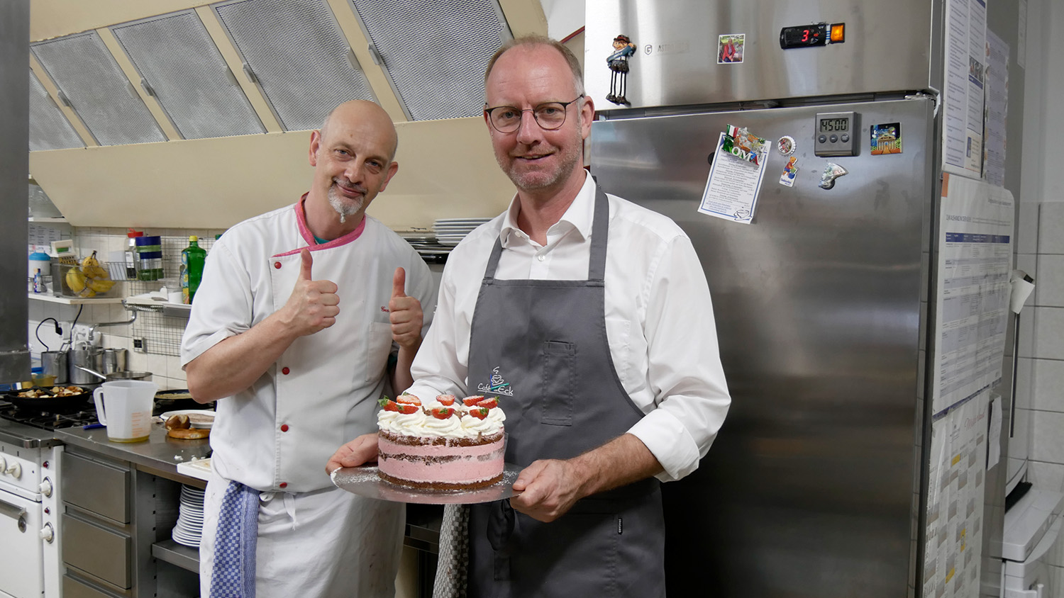 Kern-Praktikum "Café am Eck" (Baiersbronn) mit Konditormeister Georg Klumpp 