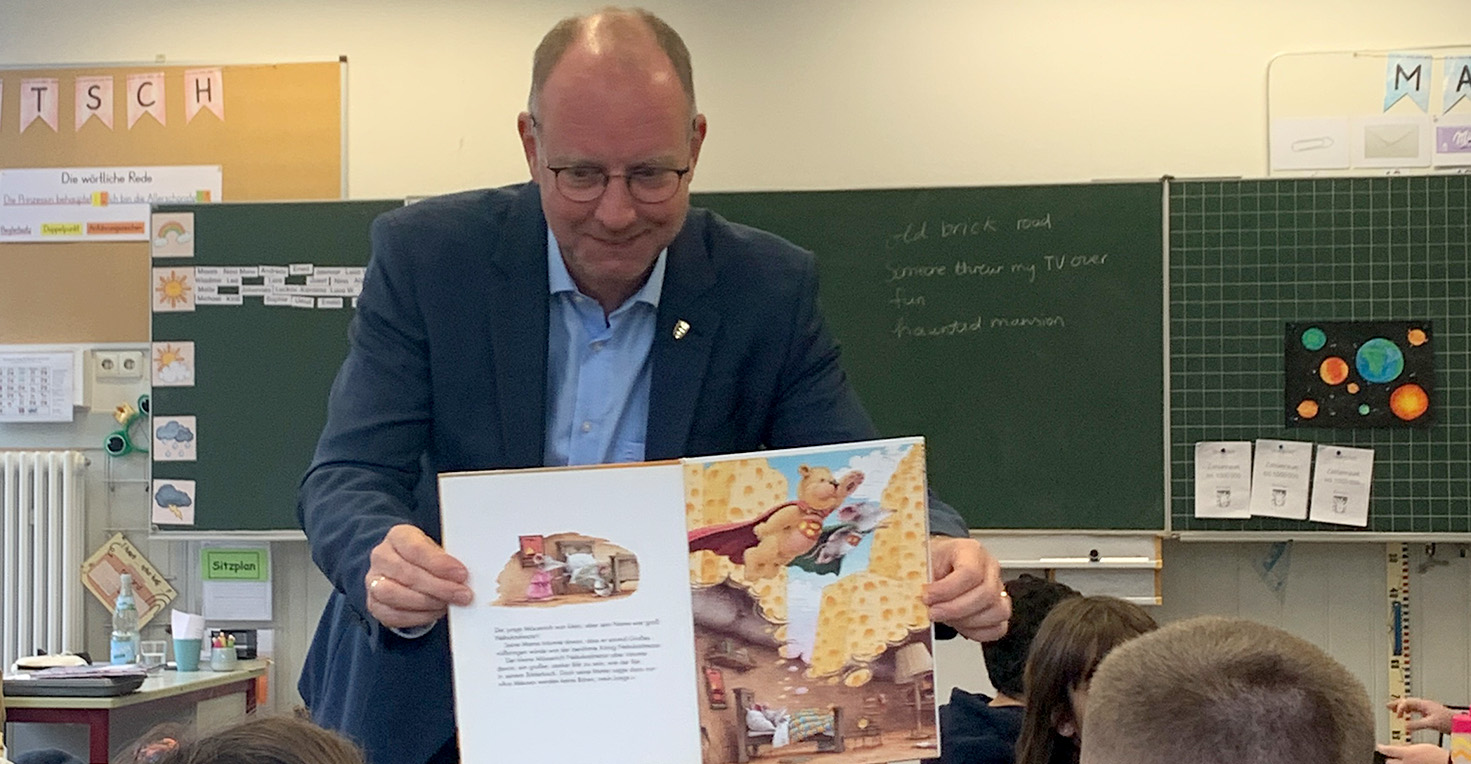 Vorlesetag in der Gutermann-Grundschule in Horb