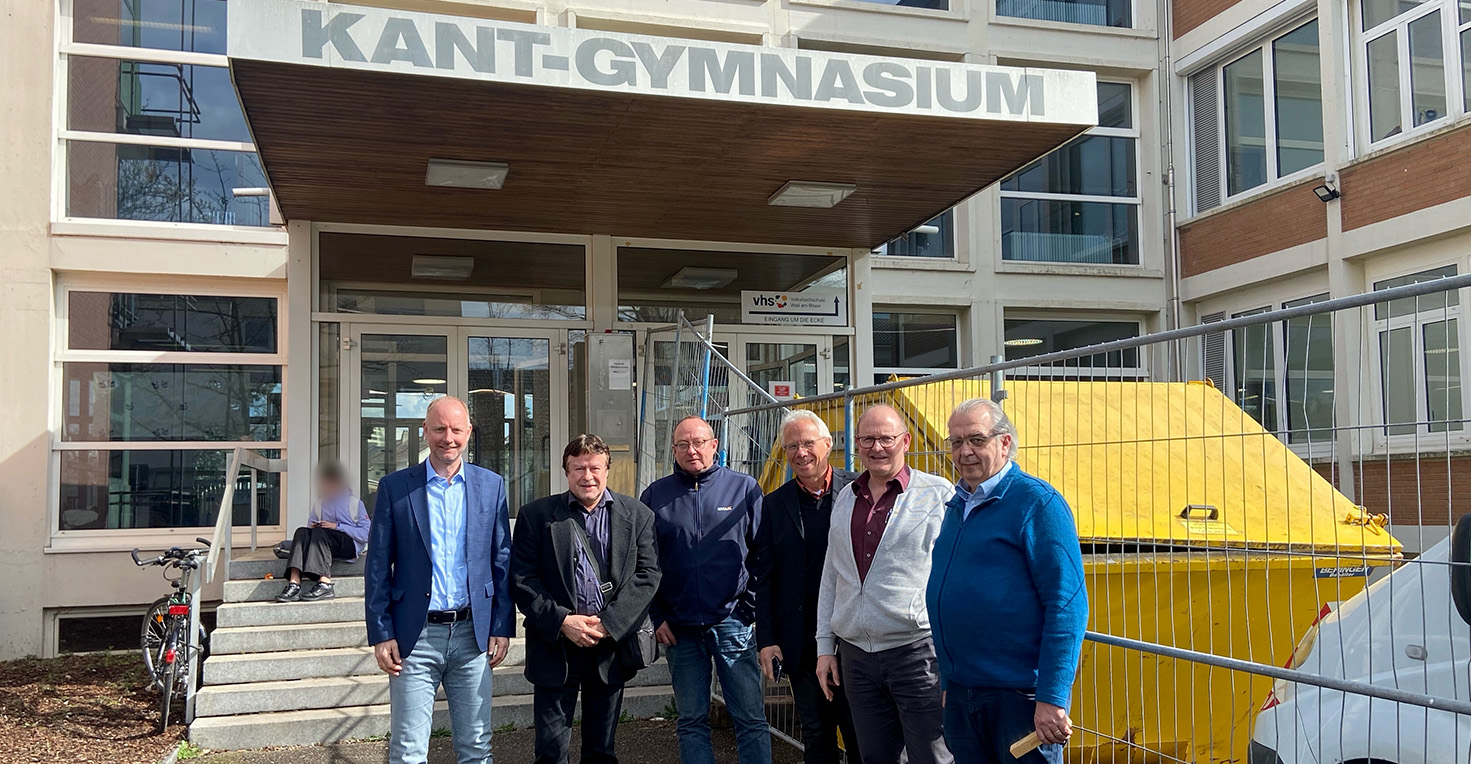 Austausch mit der Schulleitung des Kant-Gymnasiums Weil am Rhein