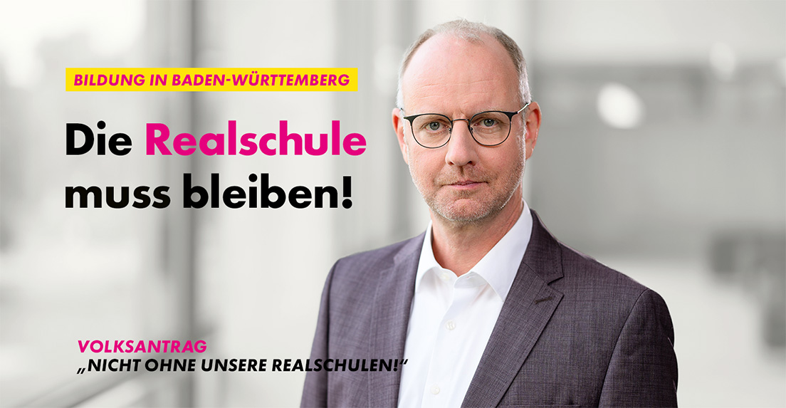 Dr. Timm Kern FDP - Die Realschule muss bleiben!