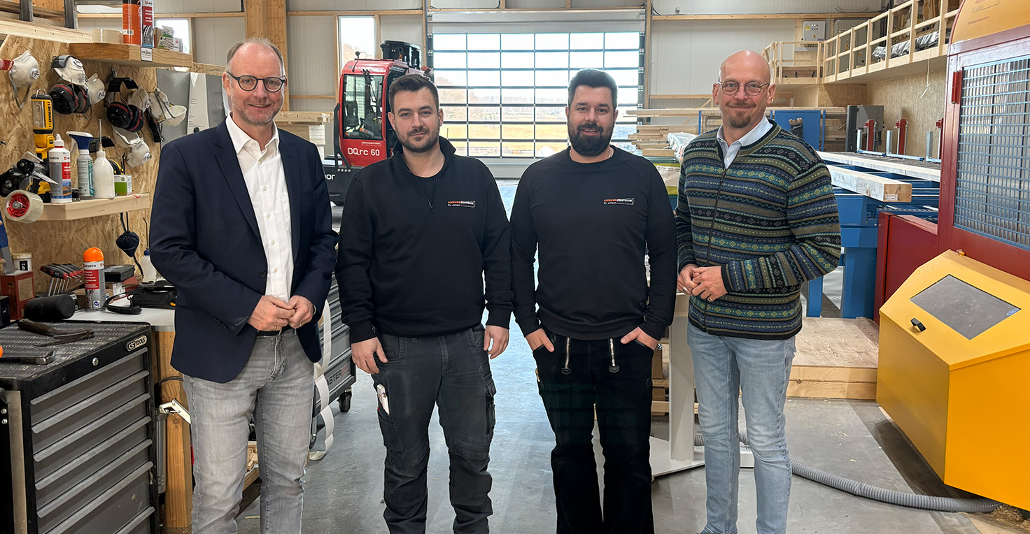 Dr. Timm Kern, Christoph und Philipp Bächle, Florian Bauer