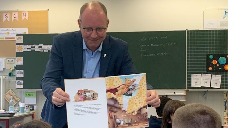 Vorlesetag in der Gutermann-Grundschule in Horb