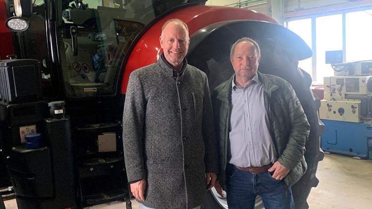 Dr. Timm Kern MdL und Rolf Bleher (Landwirt und Zweitkandidat im Wahlkreis Hechingen-Münsingen)